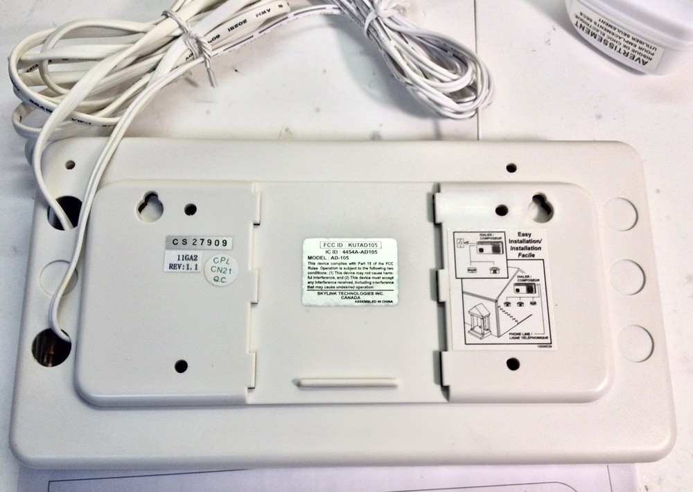 Skylink Wireless Security Emergency Dialer, 1-Way (AD-105)