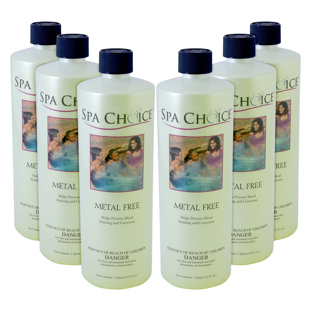 Spa Choice Metal Free - 6 x 1 Quart