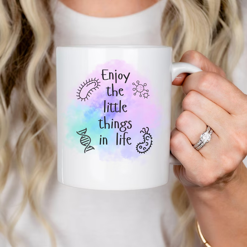 Microbiology Mug Lab Week Coffee Cup Gift