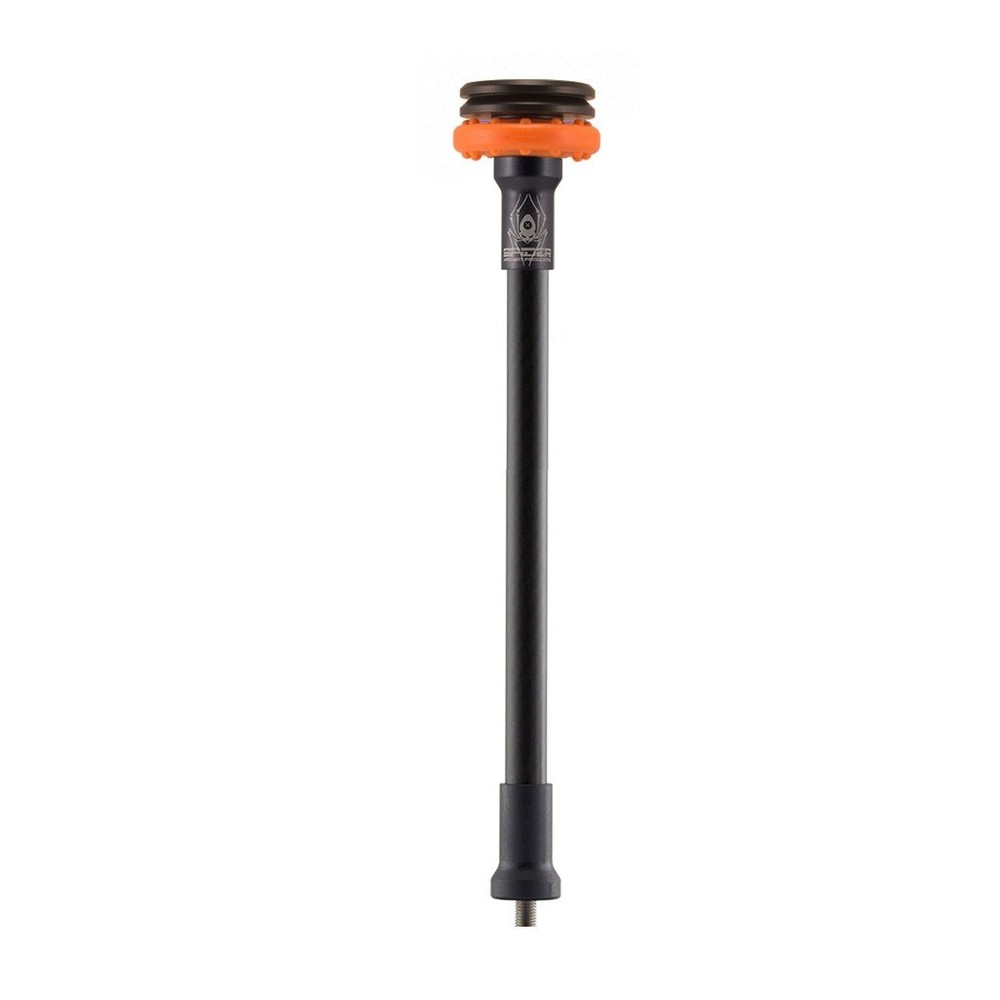 Spider Archery Tracker 10" Hunting Stabilizer with Orange Dampener