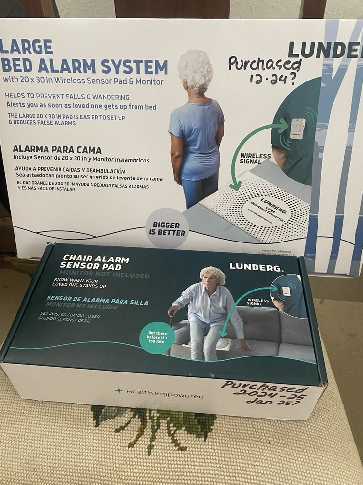 Lunderg Bed And Chair Sensor Alarms
