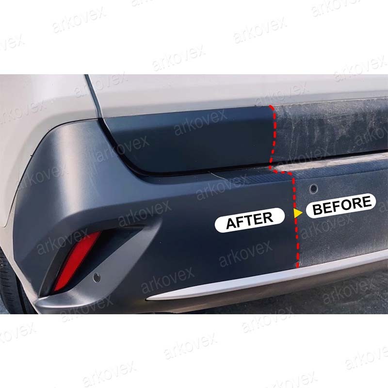 Black Plastic Restorer Car Trim Shine Coating Liquid – 6.7Oz. with 2 Applicator