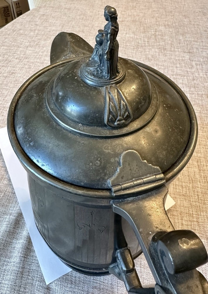 1876 Presentation Pitcher Trophy Silverplate Reed & Barton