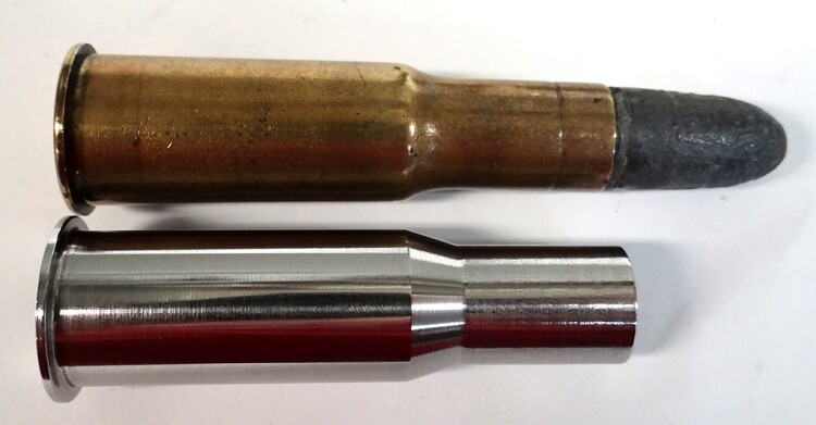 577/450 Martini Henry to 45 Colt Adapter - Stainless Reducer - Free Case&Ship