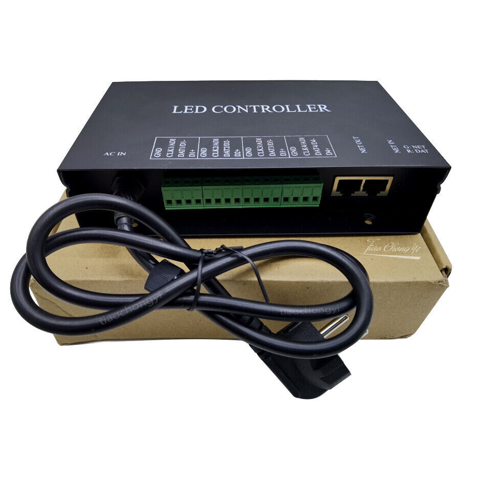 DMX512 LED controller supports artnet protocol 4 universes 4096 Pixels H802RA
