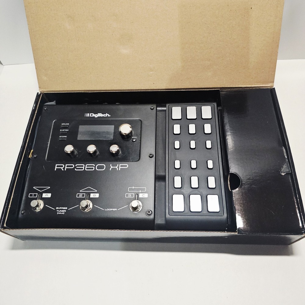 DigiTech RP360 XP Electric Guitar Expression Pedal Multi-Effects Floor Processor