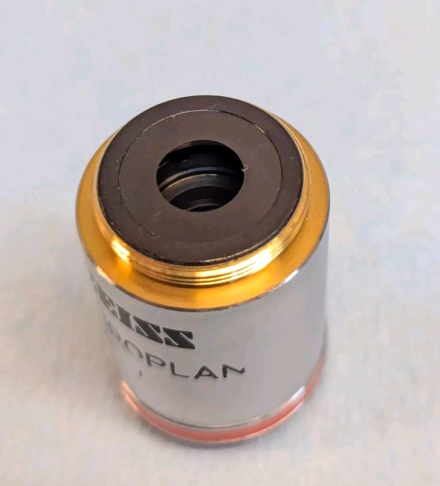 Zeiss Achroplan 4x 4x/0.10 Infinity/- Microscope Objective 44 00 20 440020 #2