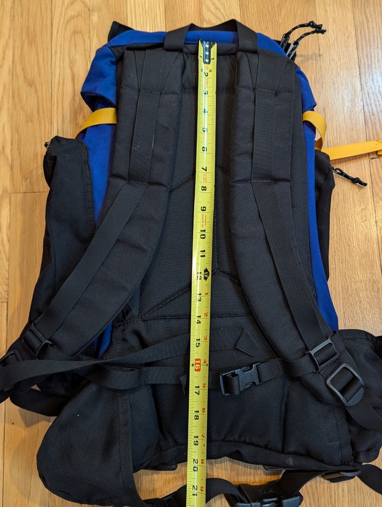 Kelty Tempest 2900 Internal Frame Backpack Pack Blue Yellow