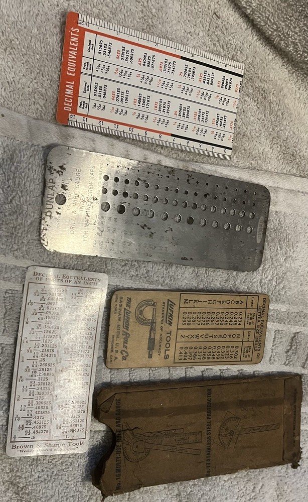 Vintage Tools:Graph,Scale,Speed Calculator,Table,Compass,Measure,Estimator