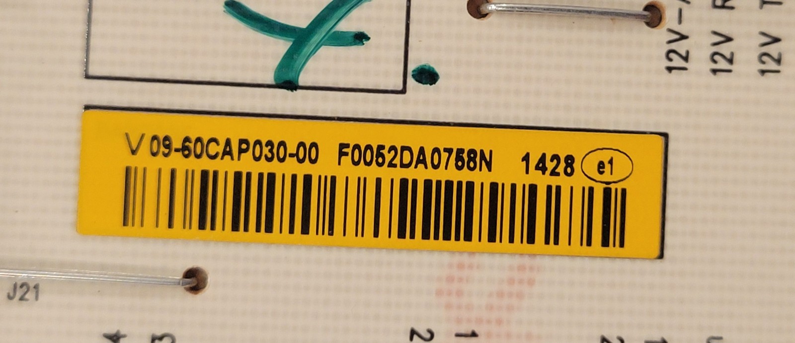 Vizio / Power Supply Board / E600i-B3 / 09-60CAP030-00 / Free Shipping