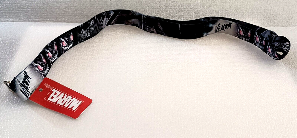 Marvel's Venom Lanyard By Buckle Down Prod. 36" New
