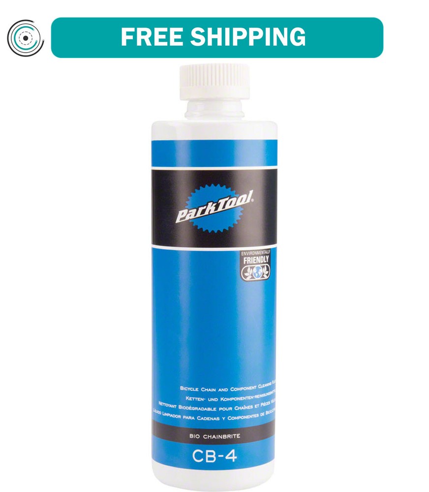 Park Tool CB-4 Full Strength Bio Chain Brite, 16 fl oz, Drip Application