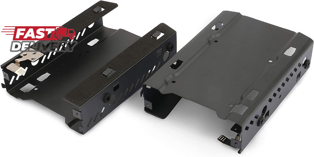 Phanteks - Stackable 3.5" HDD Bracket Duo Pack Cases Ph-Hddkt_03,Black