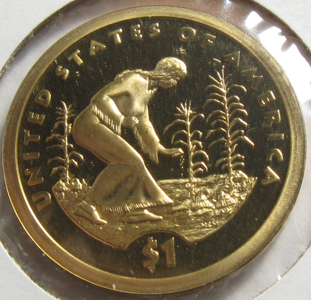 2009-S GEM Proof Sacagawea Dollar - #10838-32