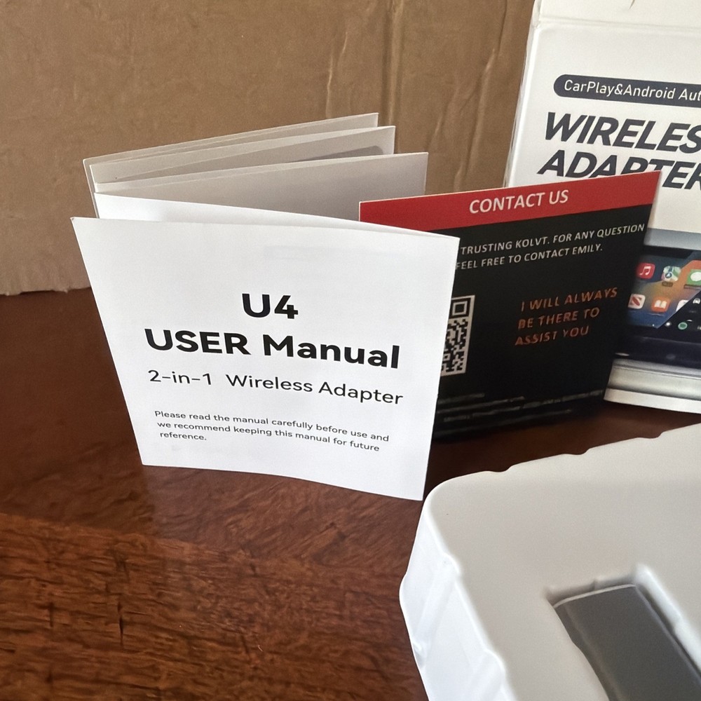 Car Play And Android Auto Wireless Adapter 2-n-1 **FREE SHIPPING **