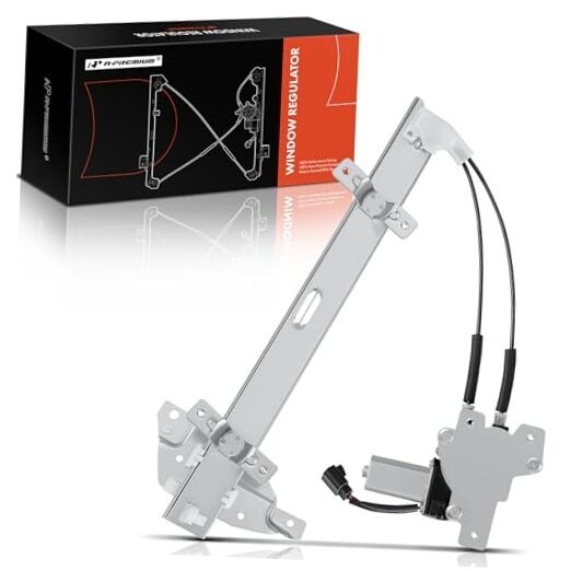 Power Window Regulator with Motor Compatible with Pontiac Front Driver (LH)