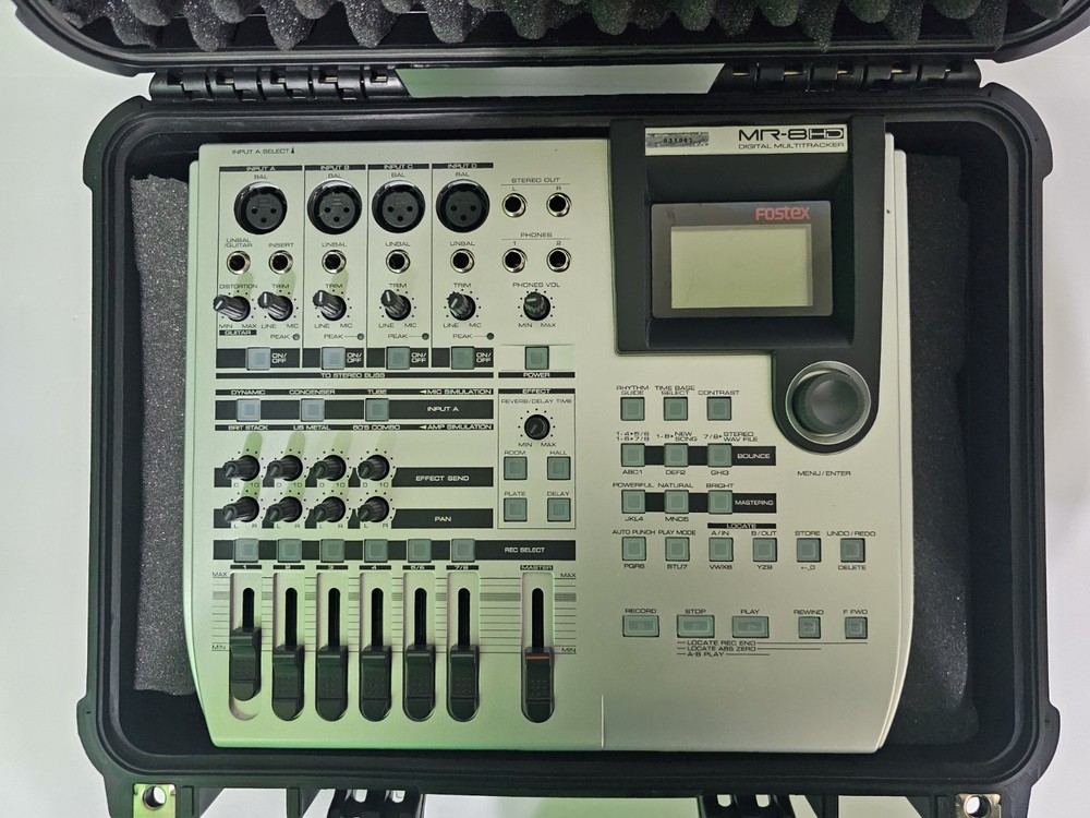 Fostex MR8hd Recorder With IP55 Rated Protective Case