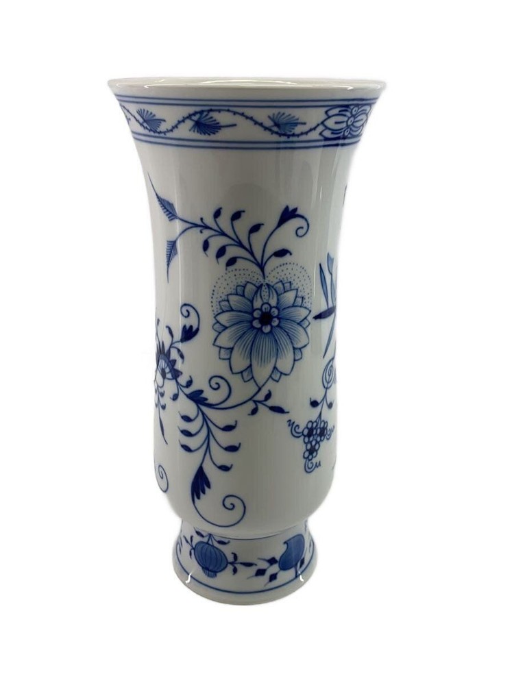 Meissen Urn Vase Blue Onion Used