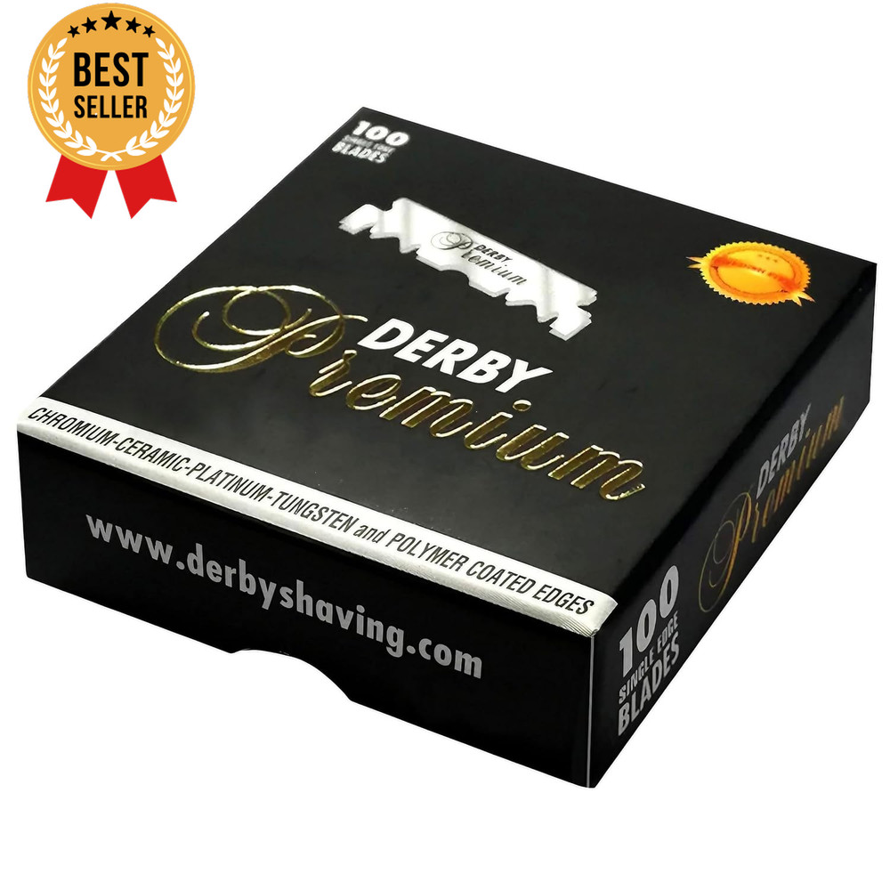 100 Premium Single Edge Razor Blades Straight Razor Sharp