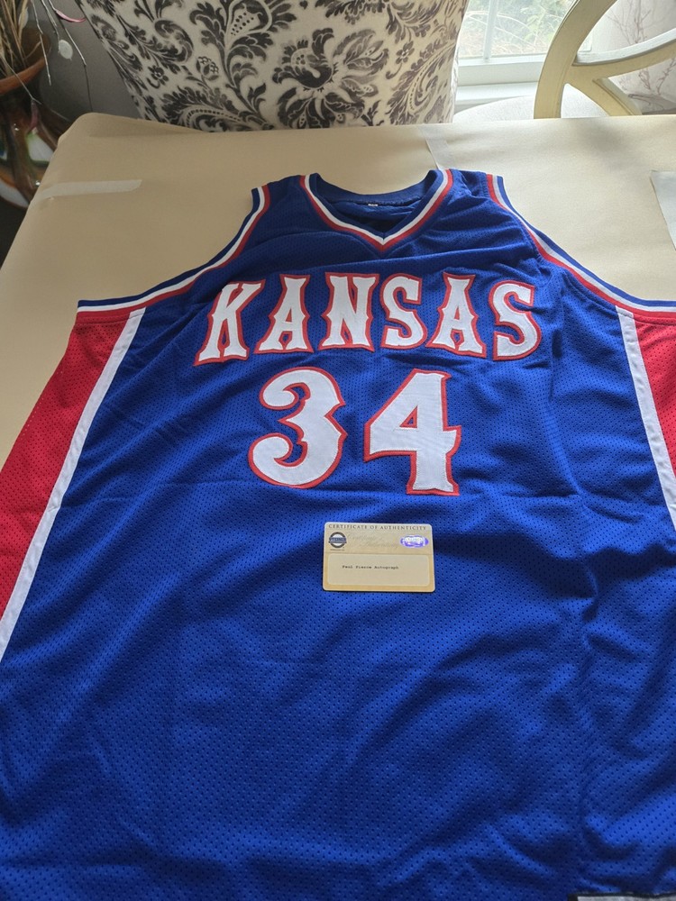 Paul Pierce Autograph Jersey Steiner Certificate