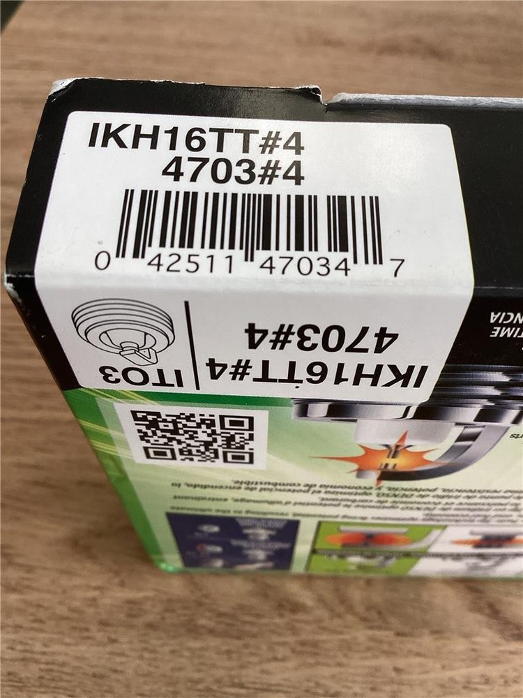 + Denso IRIDIUM TT Spark Plug (4 Pack) IKH16TT 4703 NEW