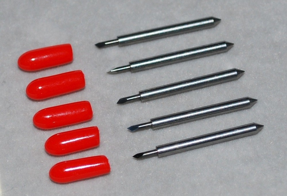 5pcs Cemented Carbide 45° Degree Blade for Roland Plotter Cutter USA Ship
