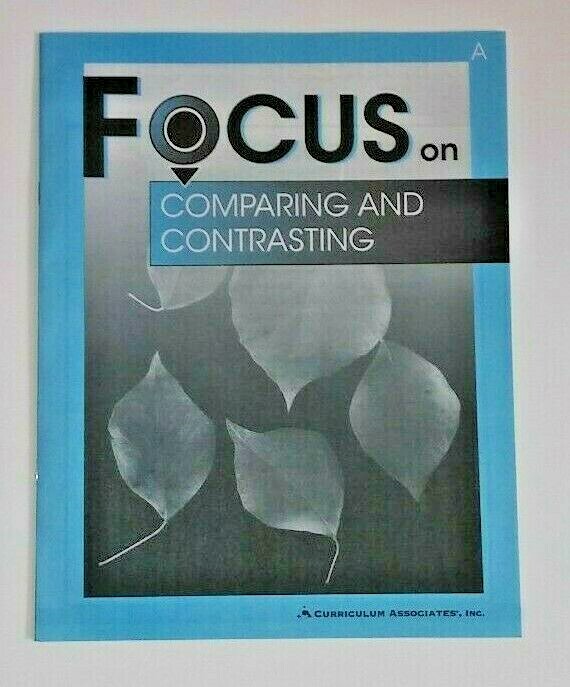 +ANSWERS! Reading Comprehension Focus On Comparing & Contrasting 1st Grade 1 & 2