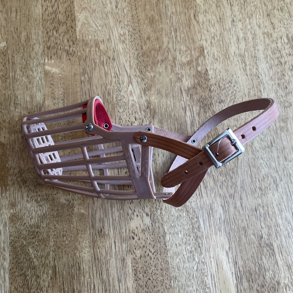 Jorgenson Laboratories Jorvet Nylon Basket Muzzle For Medium Dogs Adjustable