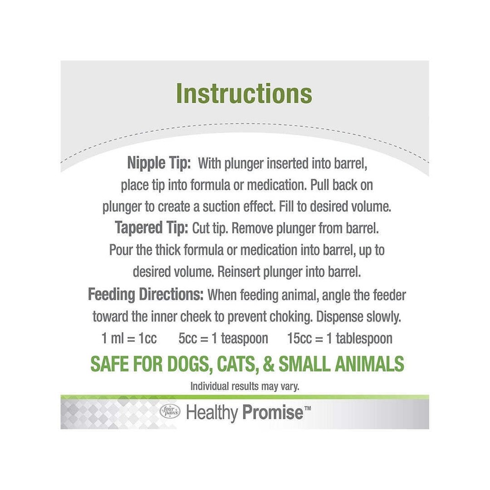 Four Paws Easy Feeder Hand Feeding Syringe