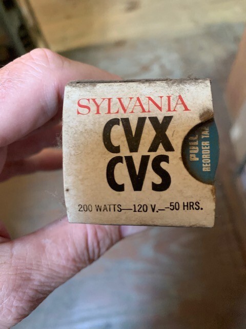 CVX/CVS SYLVANIA PROJECTION BULB
