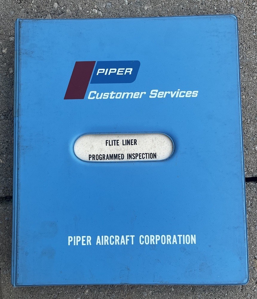 Piper Flite LinerProgrammed Inspection 761-496 Original