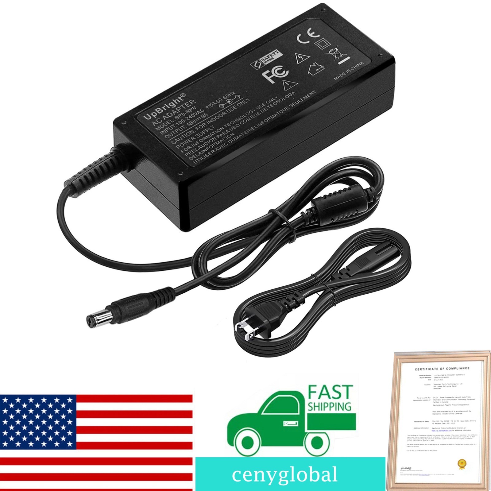 AC Adapter for Turtle Box Turtlebox Gen 2 Gen3 Loud Outdoor Portable 5.0 Speaker