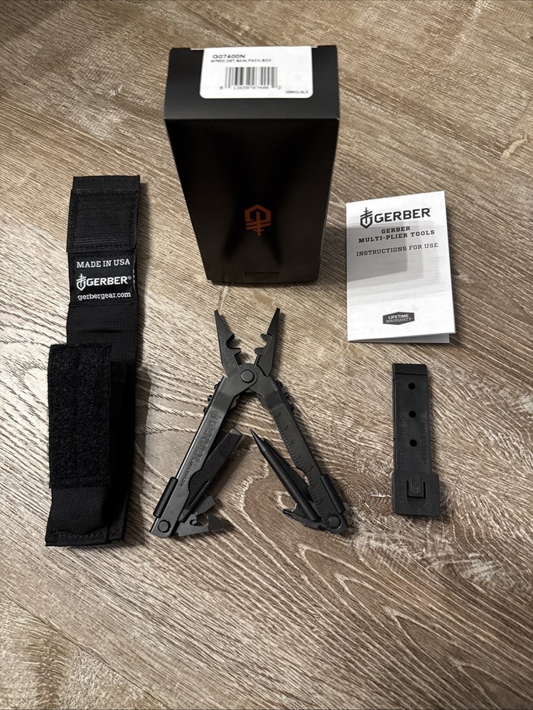 Gerber Multitool MP600 07400N Black New In Box