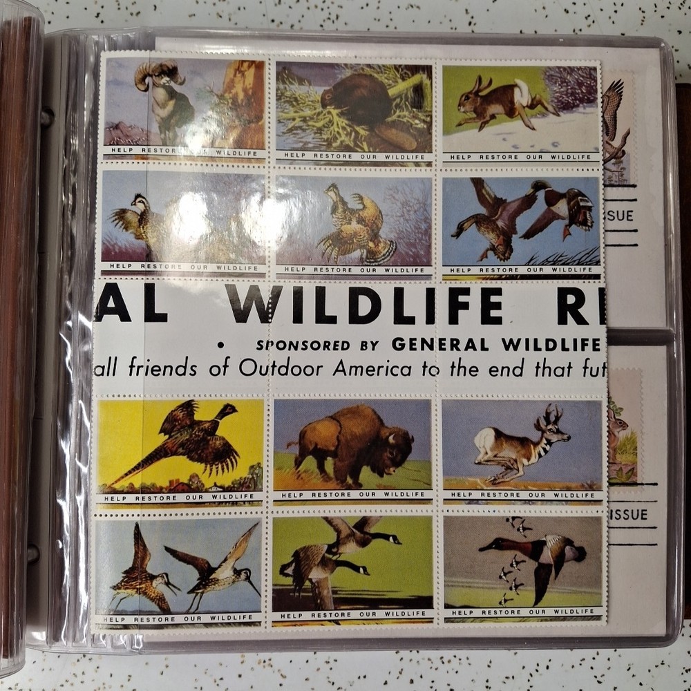 Wildlife of the 50 States First Day Cover Collection 1987 Album