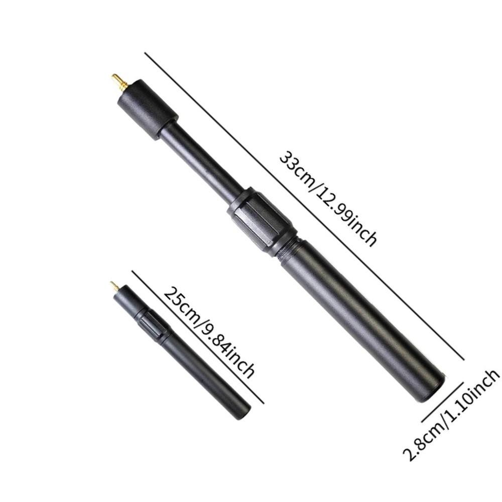 Pool Cue Extender Compact Holder Lightweight Billiards Pool Cue Extension
