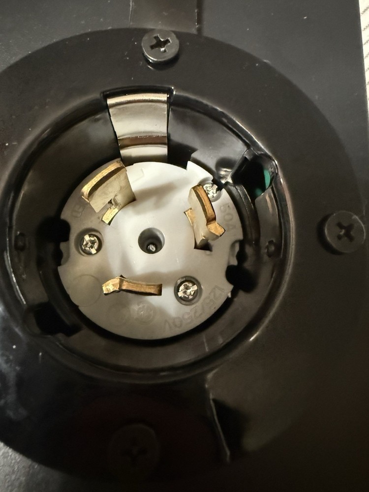 Switch Transfer Generator Power Electrical Inlet Box Panel NEMA Plug 30A 7,500W