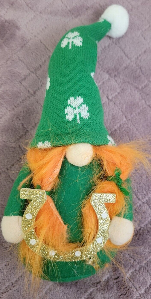 Saint Patrick Day Stuffed Fabric Genome 10 Inches
