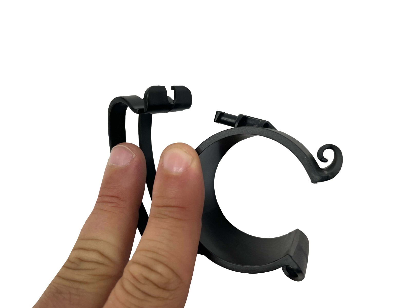 10pcs SET - Black SNAP Clamp - Cable Management Clamp for 48 mm to 51 mm (2")