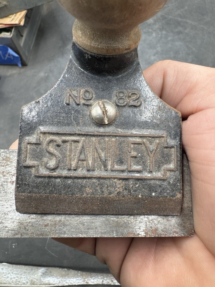 Vintage STANLEY No. 82 Cabinetmakers Adjustable Head Scraper Plane