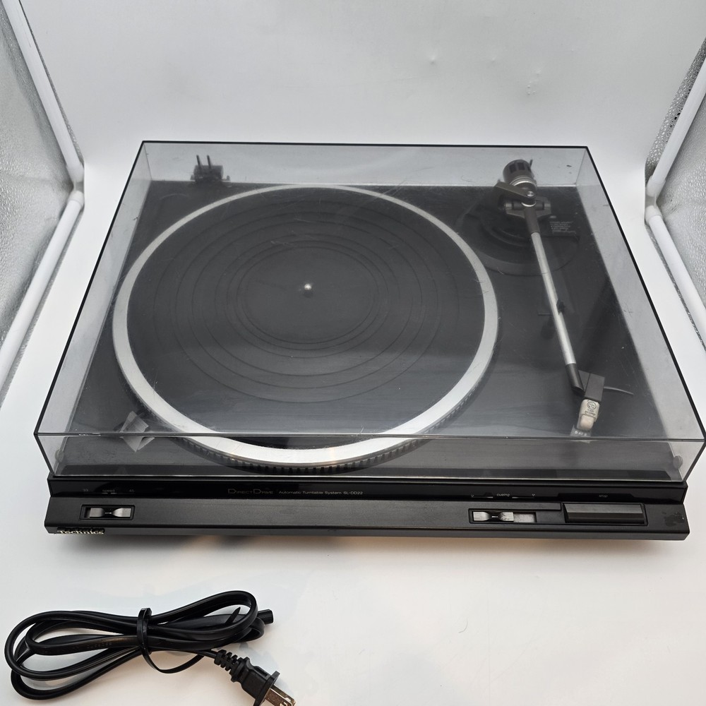 VTG Technics SL-DD22 Direct Drive Fully Automatic Turntable Fully TESTED! (READ)
