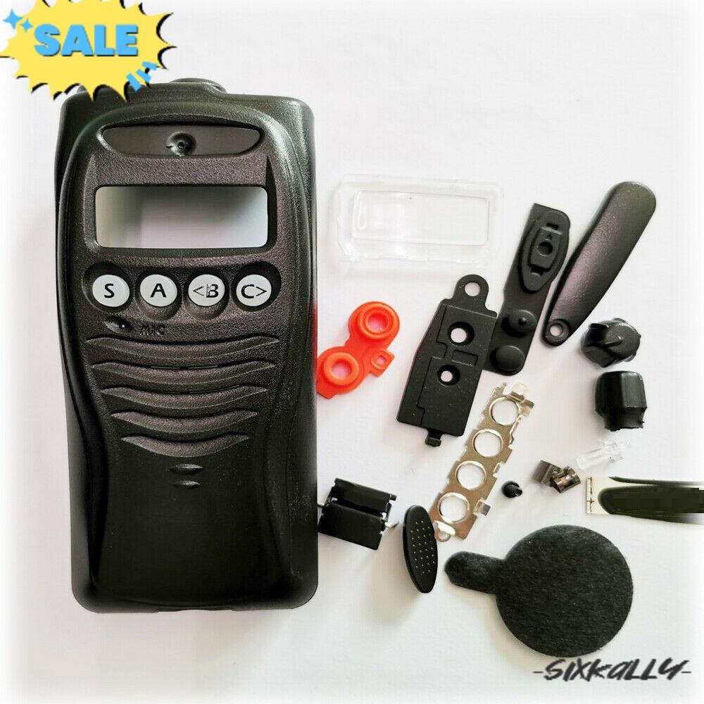 Black Replacement Front Housing Case Compatible with TK3217 2-Way Radio