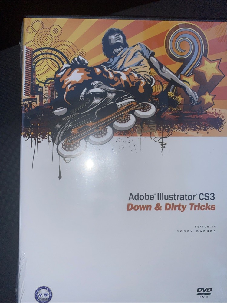 Adobe Illustrator CS3 Down And Dirty Tricks Corey Barker Sealed New