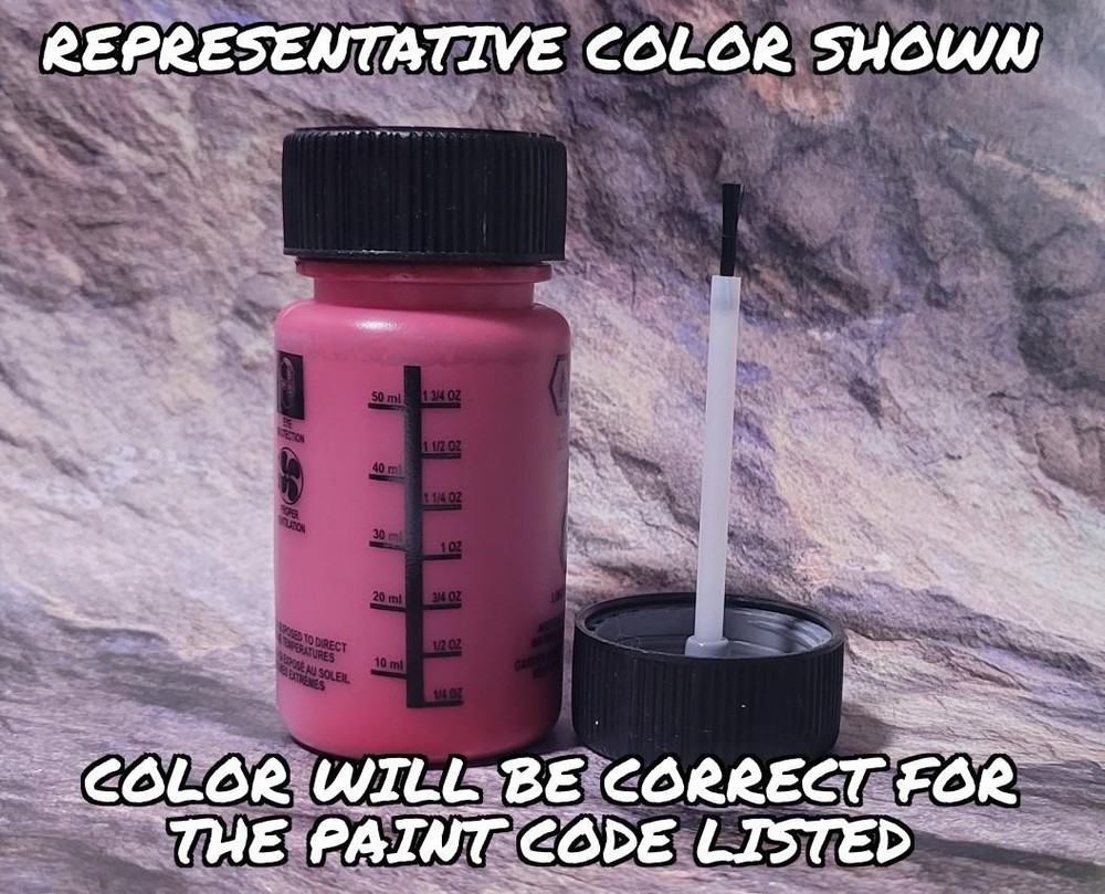 Touch Up Paint for Ferrari vehicles with paint code 322, Rosso Corso.
