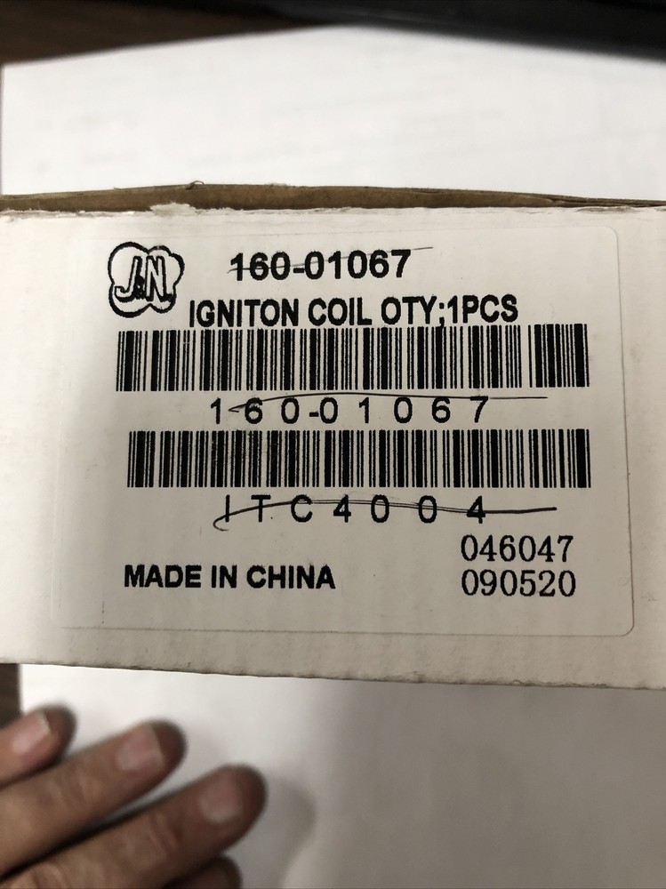 J&N 160-01067 - Ignition Coil