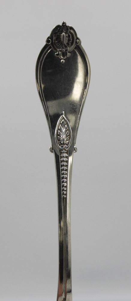 Antique Whiting Mfg Co. 1871 Solid Sterling Silver Pudding Spoon {Armor} 9"