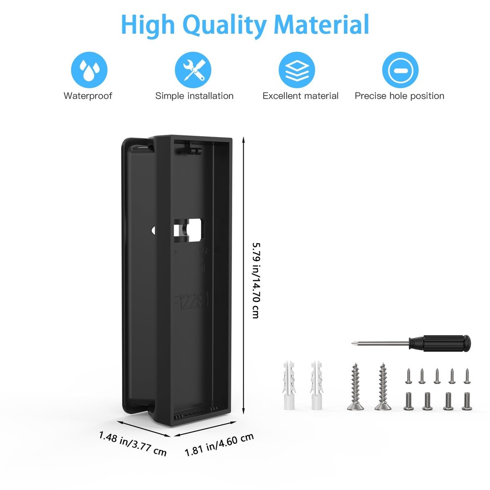 Adjustable 0-35 Degree Doorbell Angle Mount for eufy E340