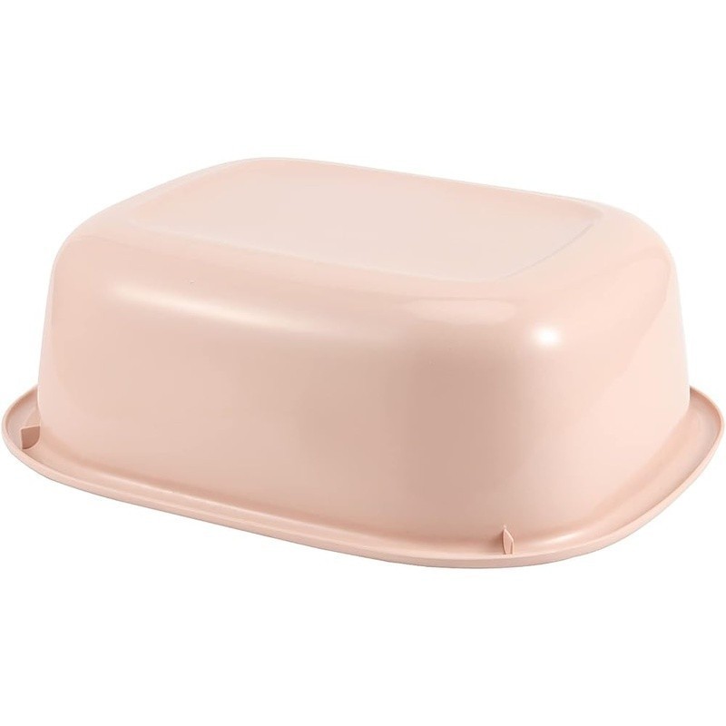 MultiPurpose Plastic Dish Pan Set 6 Packs Rectangular Wash Basin Home Use