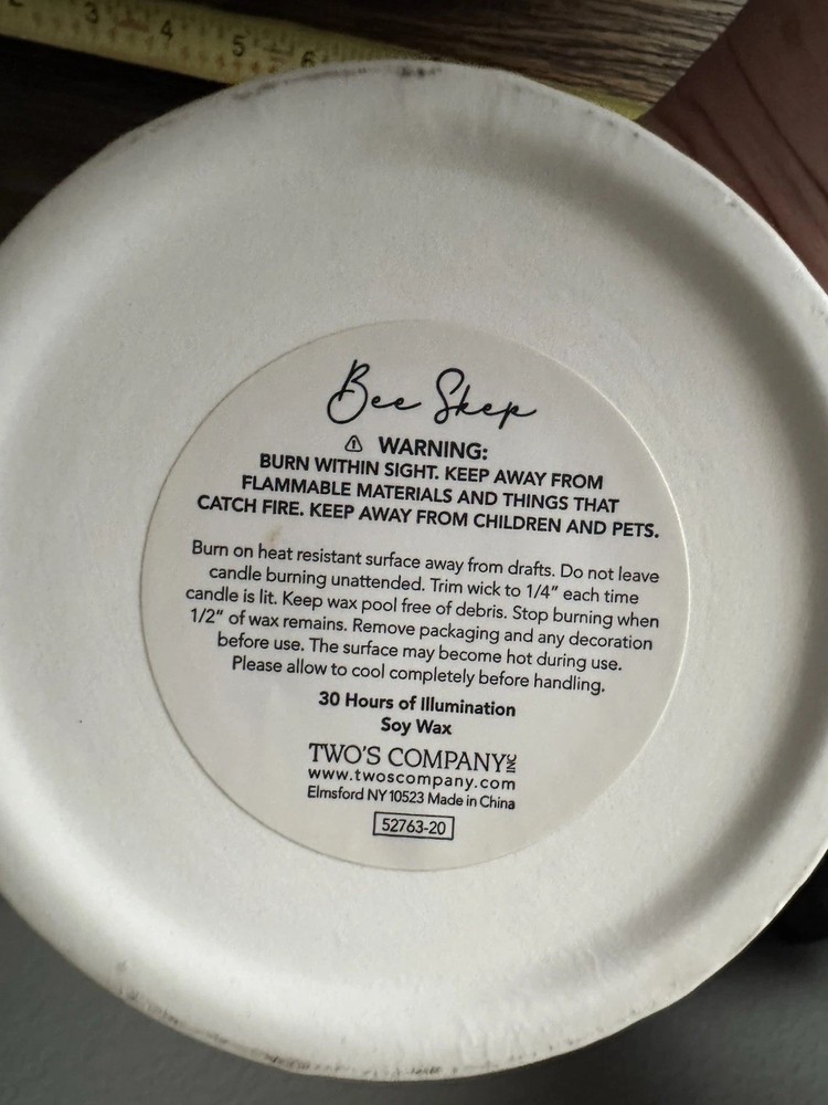 Beehive Shaped Empty Candle Jar With Lid