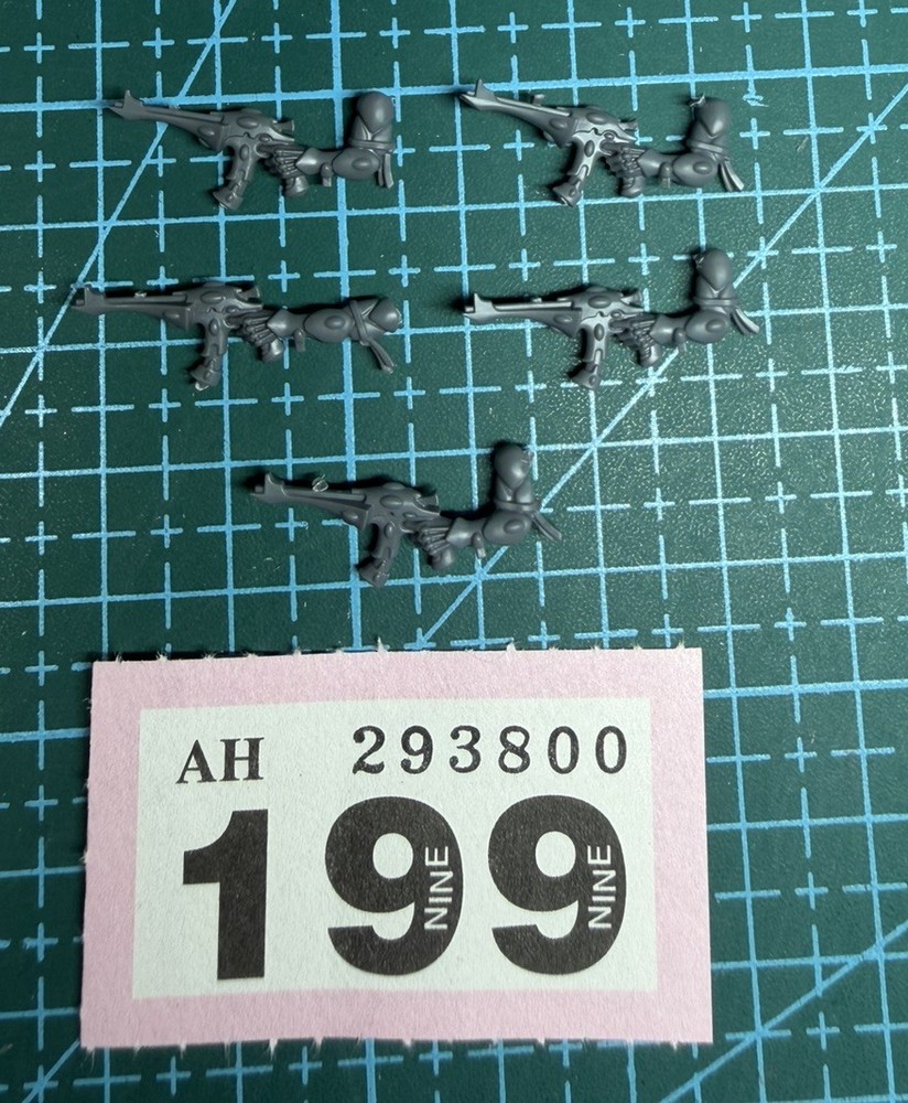 5 Aeldari Storm Guardian Shuriken Pistol Arm Gun Bundle Drukhari Eldar 40K Bits