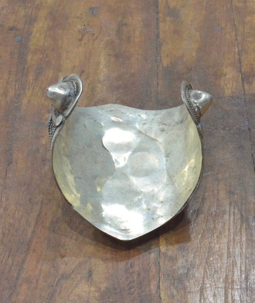 Middle Eastern Silver Carnelian Pendant